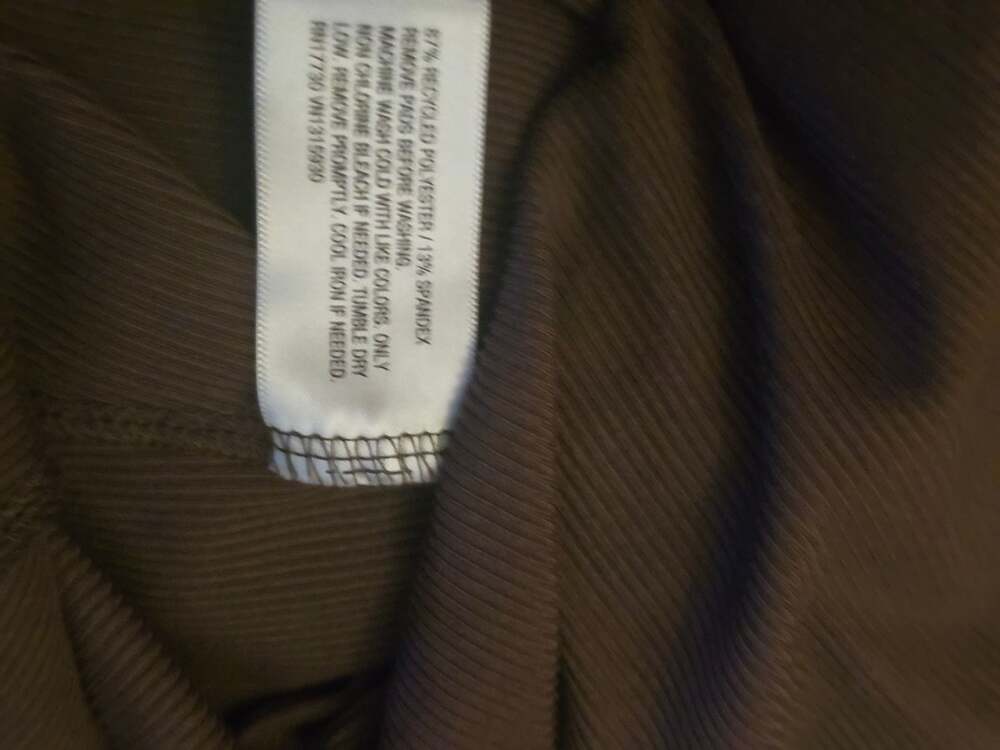 Wild Fable Women's Brown Ribbed Spaghetti Strap Bodycon Maxi Dress - Picture 4 of 5